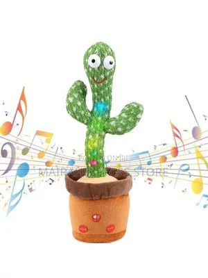 Rechargeable Dancing Talking Cactus Toy for Babies/Kiddies
