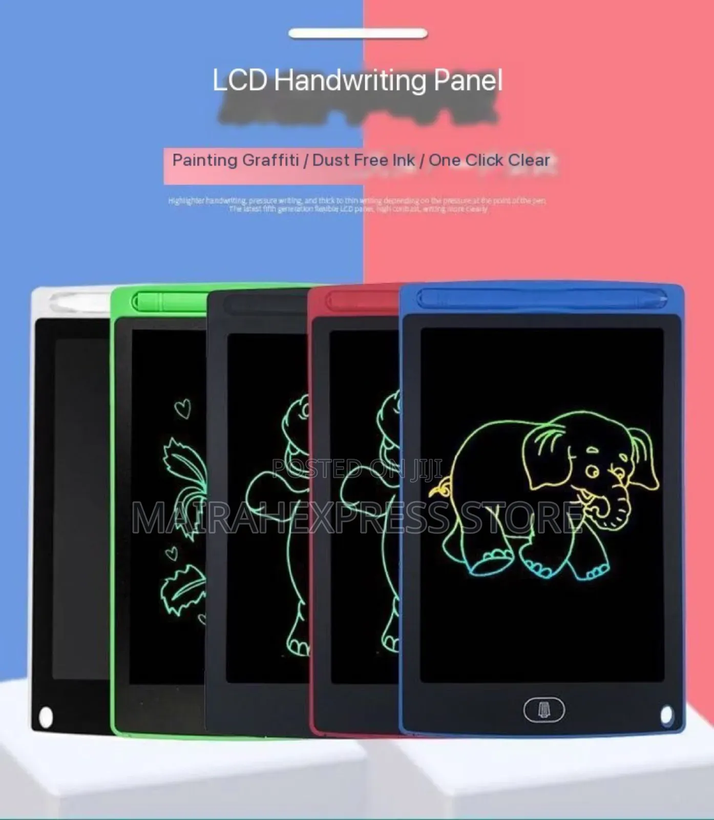 12inches – Kiddies Erasable LCD Writing Tablet