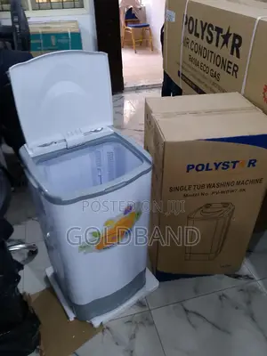Movable 7.5kg Polystar Single Tub Wshing Machine