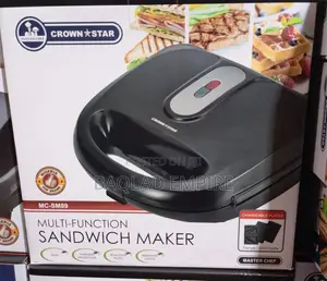 3 in 1 Crown Star Multi Function Sandwich Maker