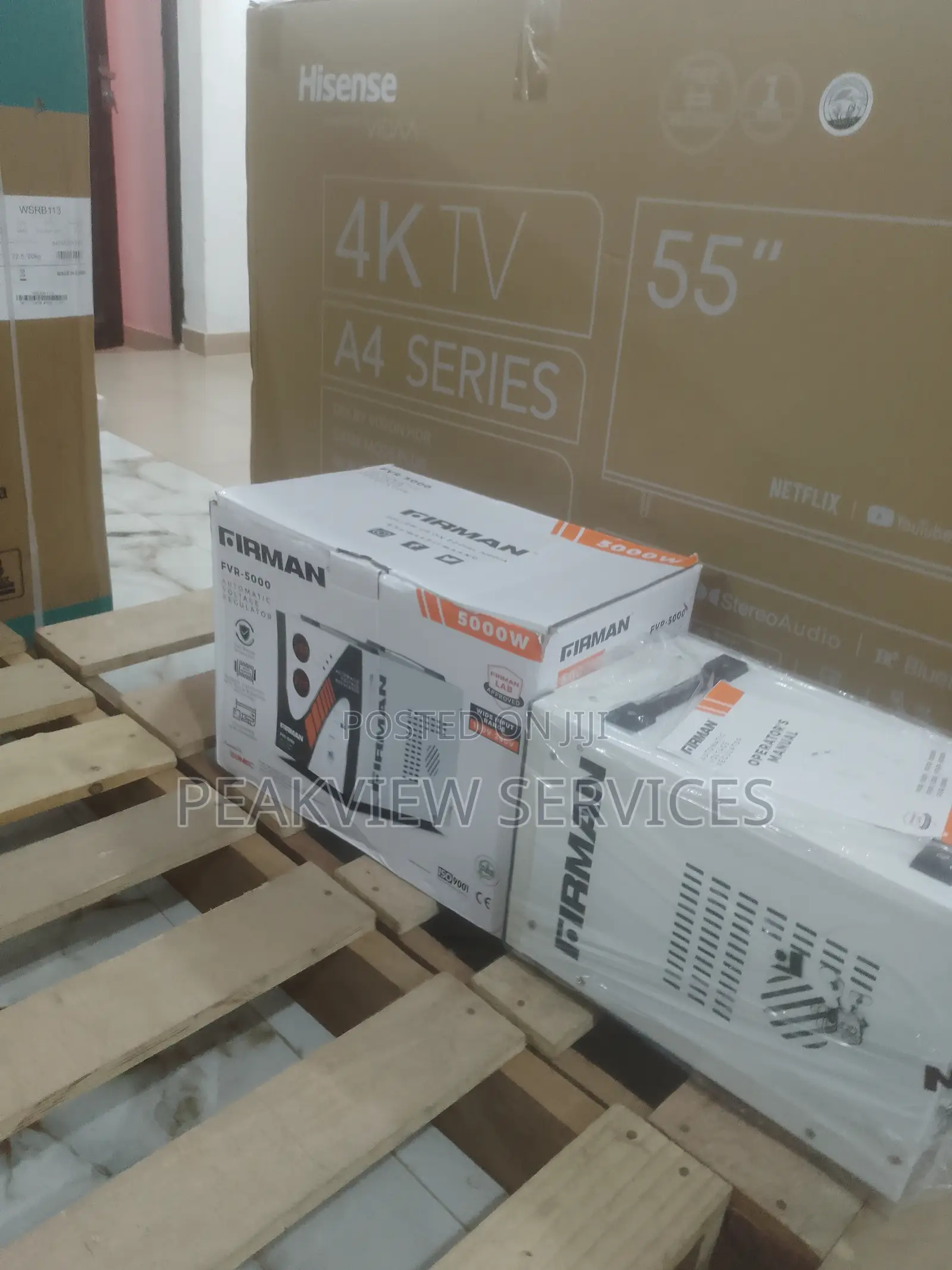 Most Affordable - Automatic FVR-5000w Firman Stabilizer