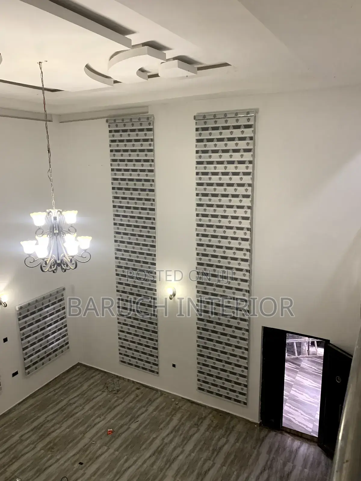 Beautiful Blinds Design for Living Room