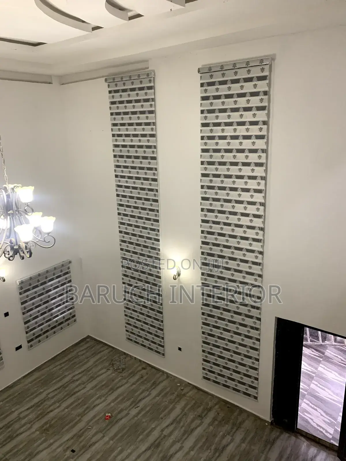 Beautiful Blinds Design for Living Room