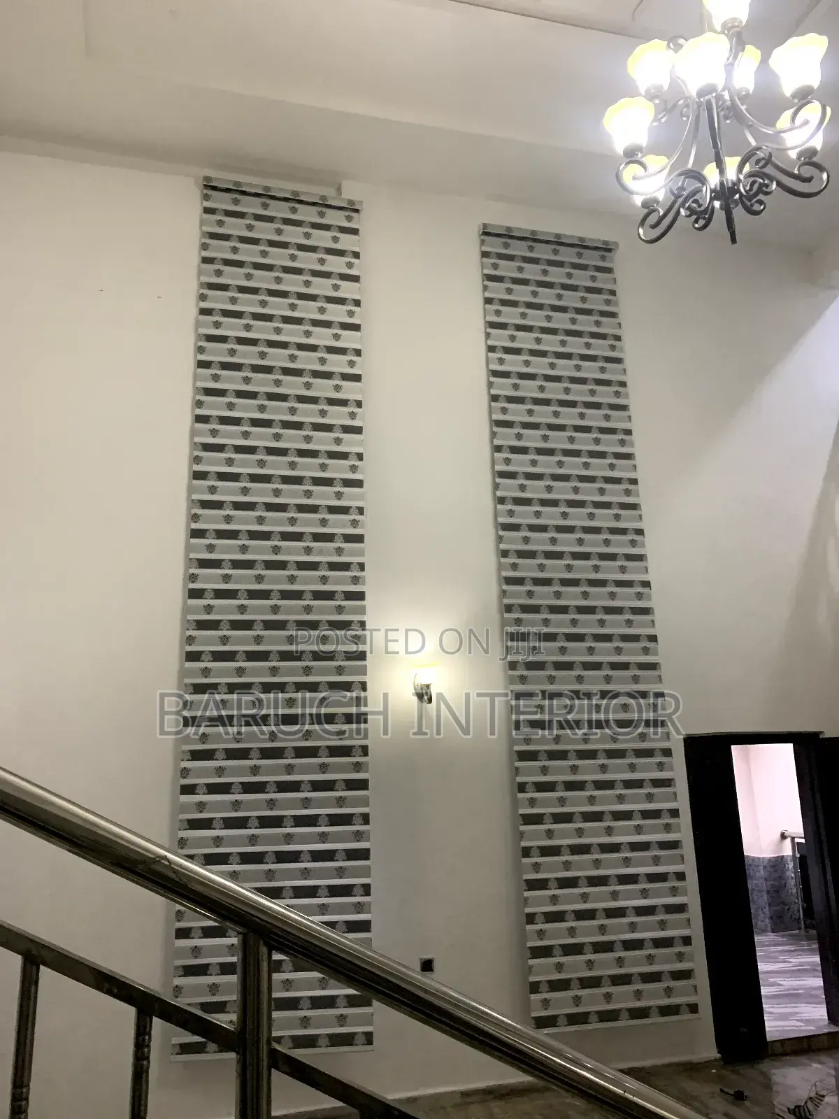 Beautiful Blinds Design for Living Room