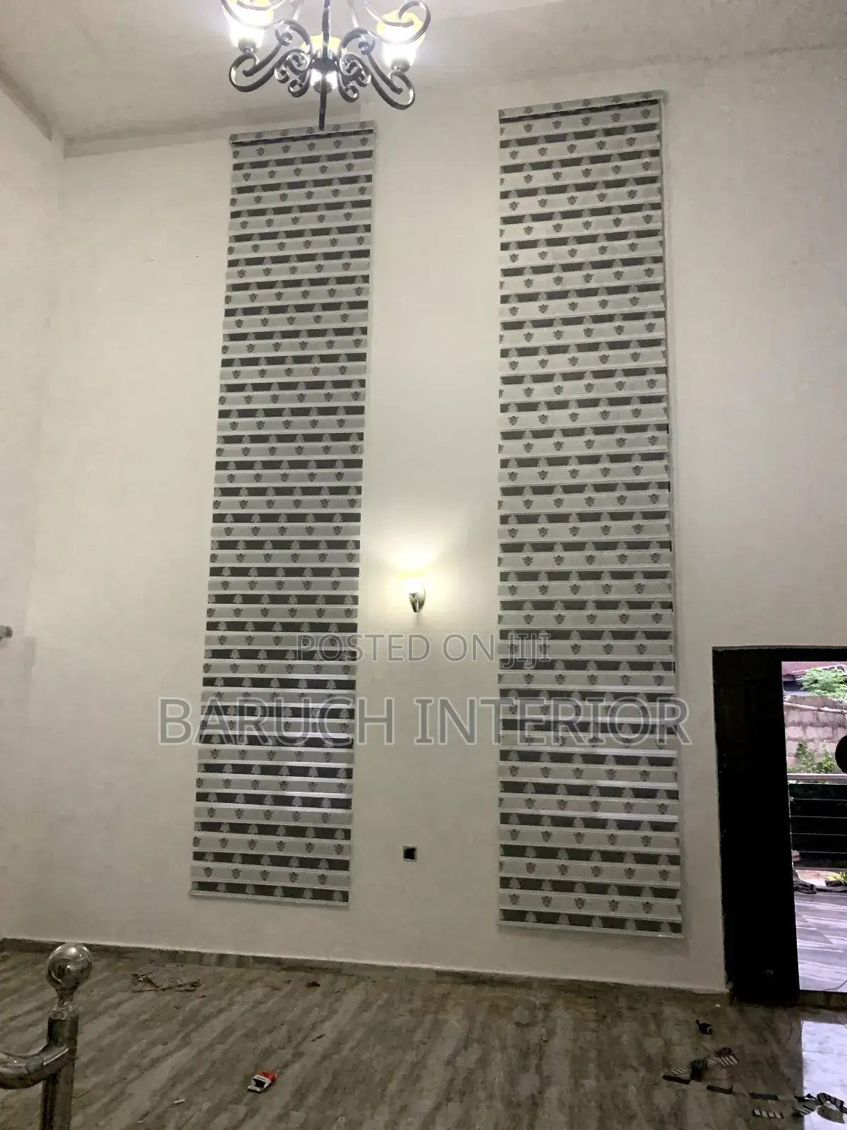 Beautiful Blinds Design for Living Room