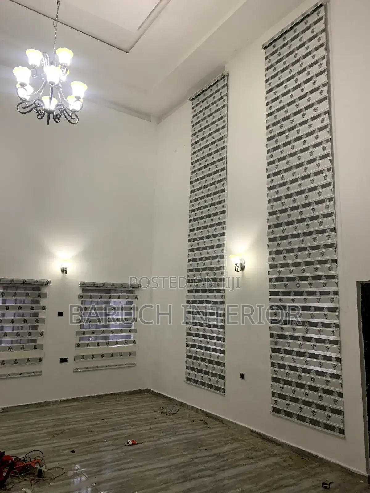 Living Room Window Blinds