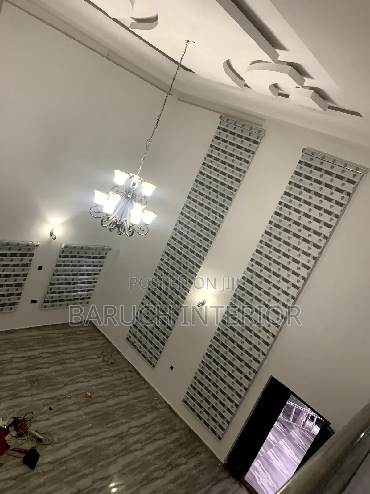 Living Room Window Blinds