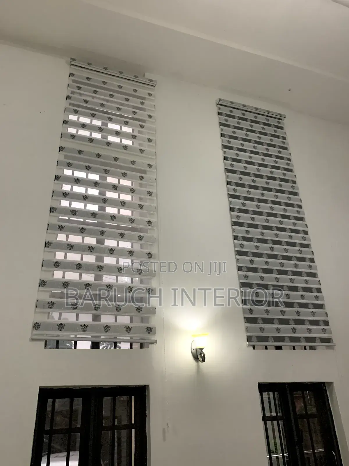 Living Room Window Blinds