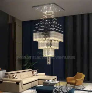 7ft Rain Drop Crystal Chandelier Light