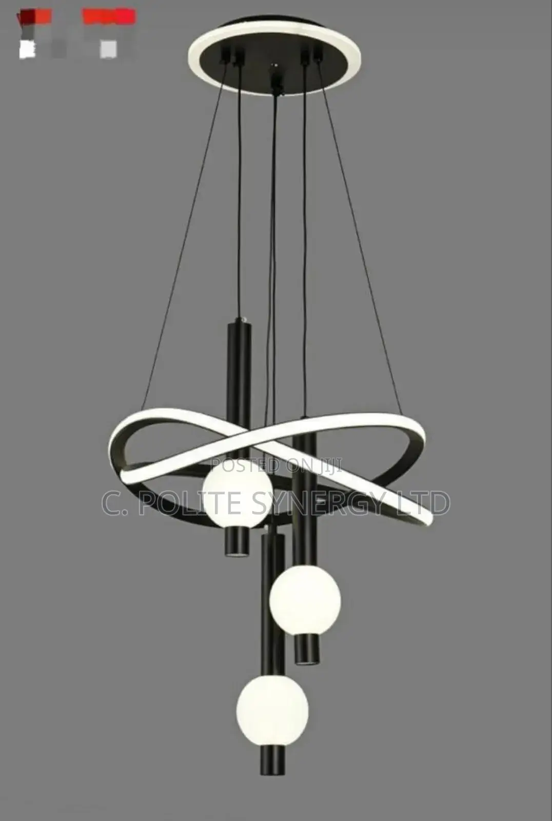 Unique Circle Pendant Light