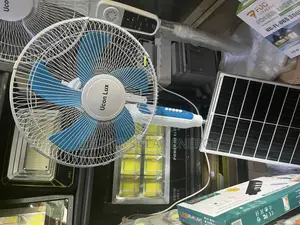 Ucon Lux Rechargeable Solar Fan With Panel