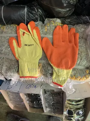 Orange Quality Coated Glove