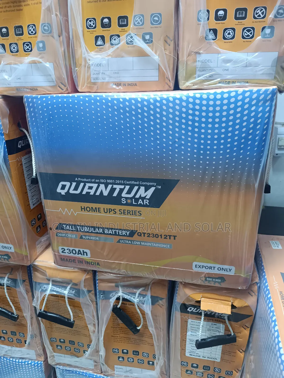 Quantum 230ah Indian Tumbler Battery