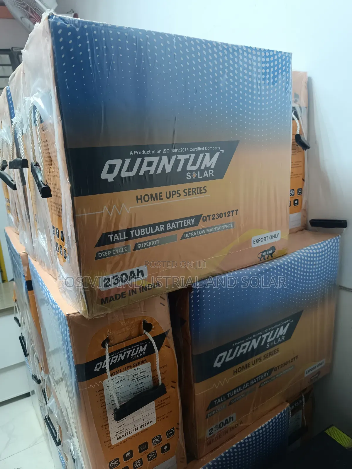 Quantum 230ah Indian Tumbler Battery