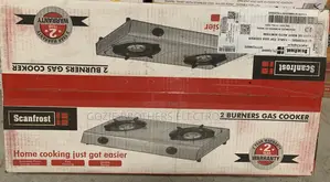 Scanfrost 2 Burner Table Gas Cooker (Auto Ignition)