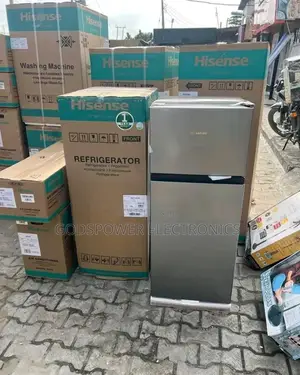 Brand New Hisense 172l Double Door Fridge Fast Cooling