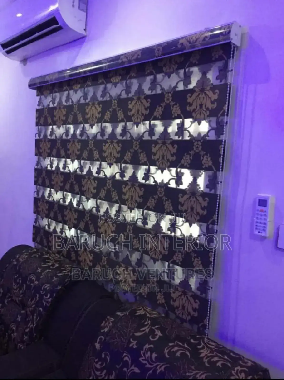 Window Blind Day and Night