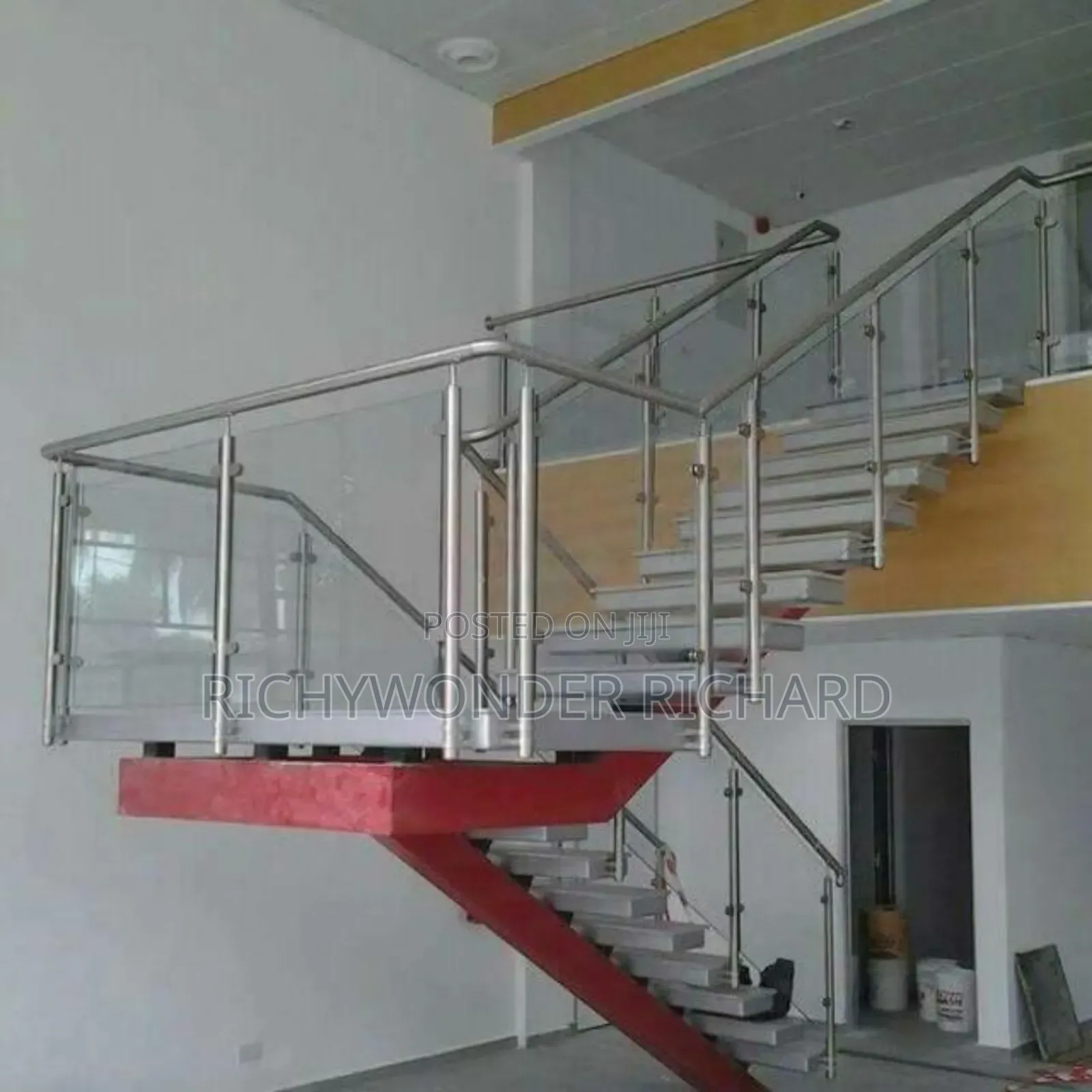 Glass and Stainless Steel Railings