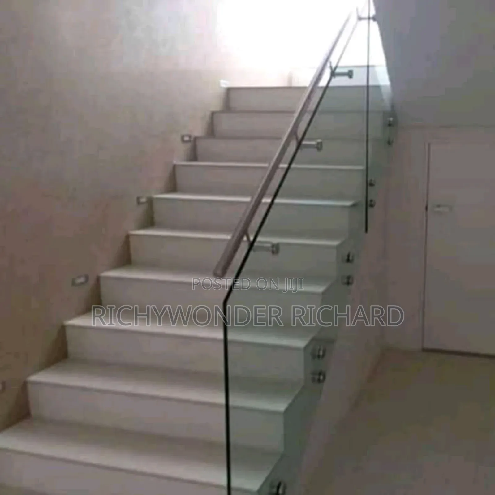 Glass and Stainless Steel Railings