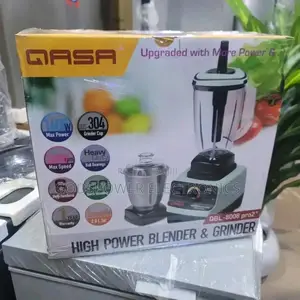 Original Qasa Blender and Grinder With Stainless Steel