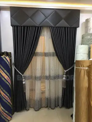 Turkish Curtains and Headboard