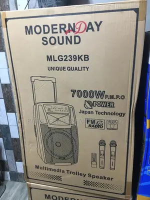 Modern Day Sound 7000w Trolley Speaker 239kb