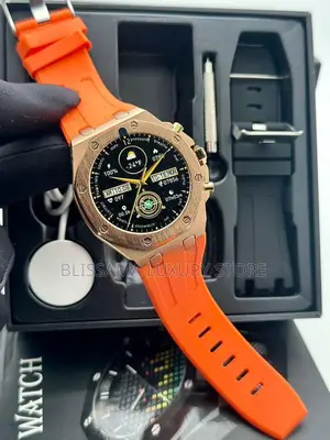 Luxury Audemars Pigeut Smart Watch (With Extra Rubber Strap