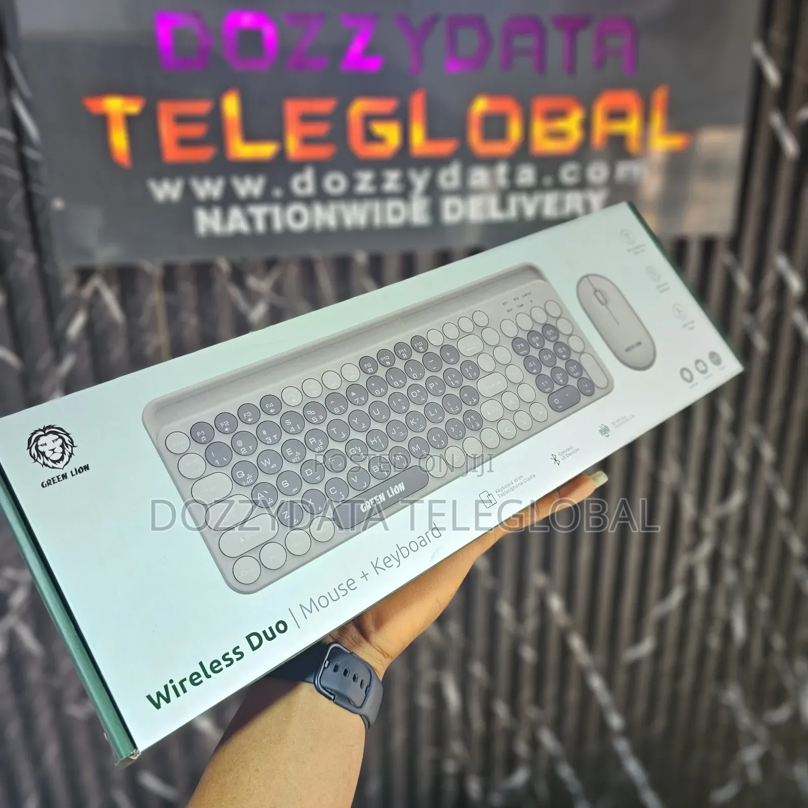 Greenlion Wireless Duo Mouse and Keyboard