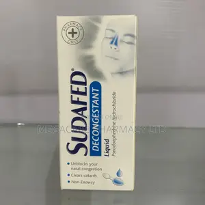 Sudafed Decongestant Liquid
