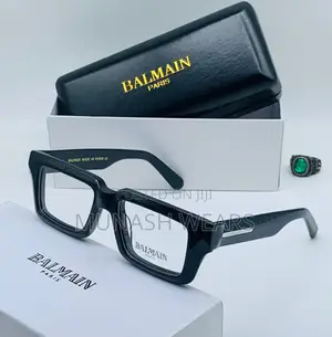 Original Balmain Glassses, Nationwide Delivery