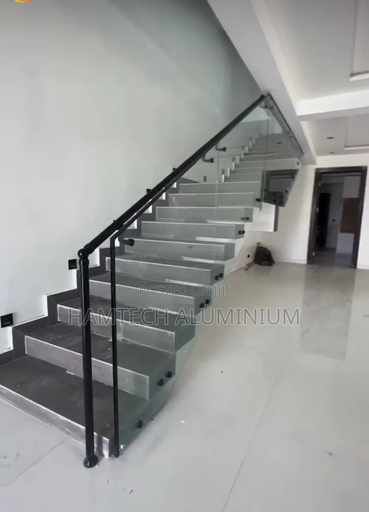 10mm Thick Tempered Glass Handrail