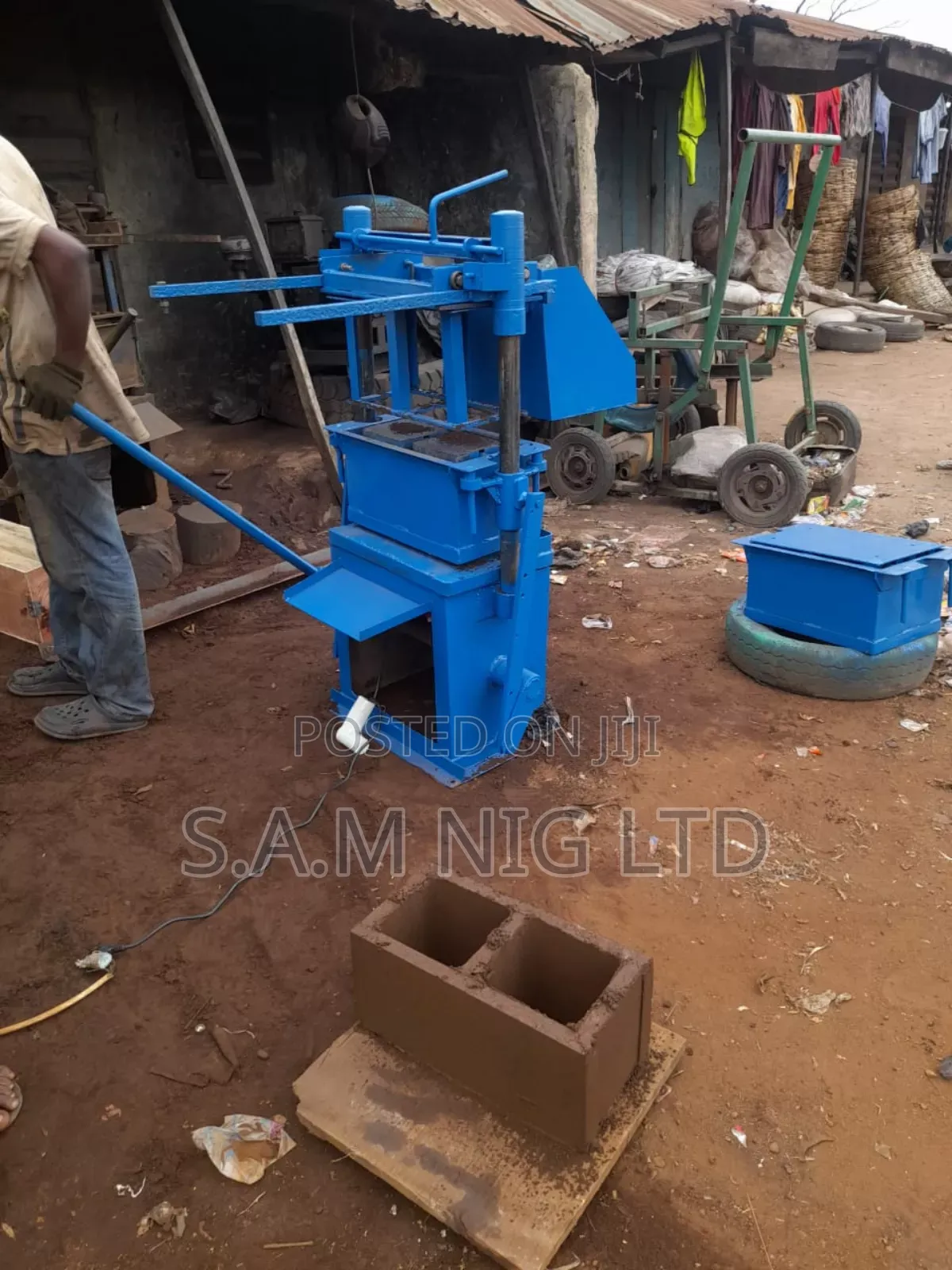 Electric Stationary Block Machine
