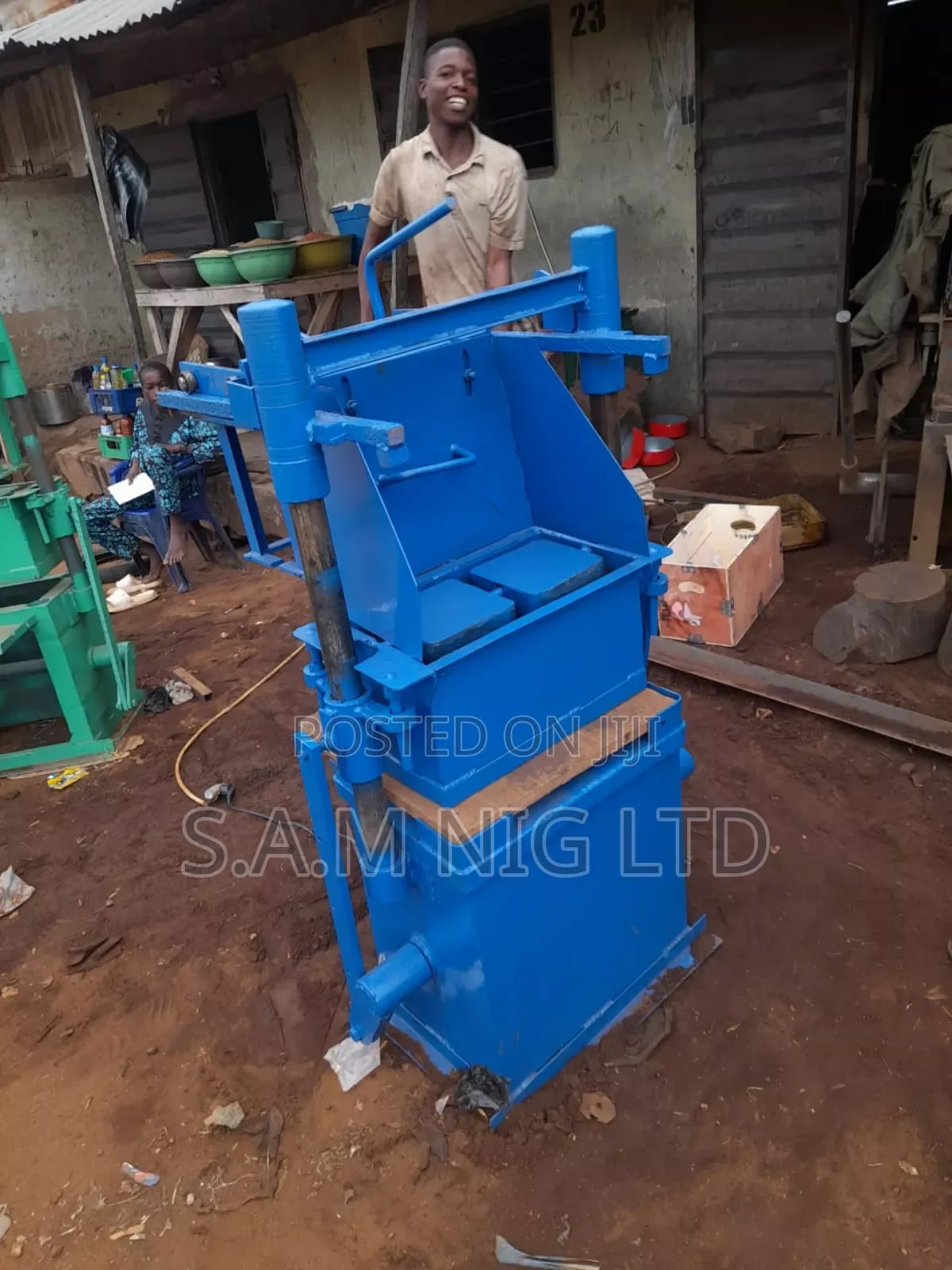 Electric Stationary Block Machine