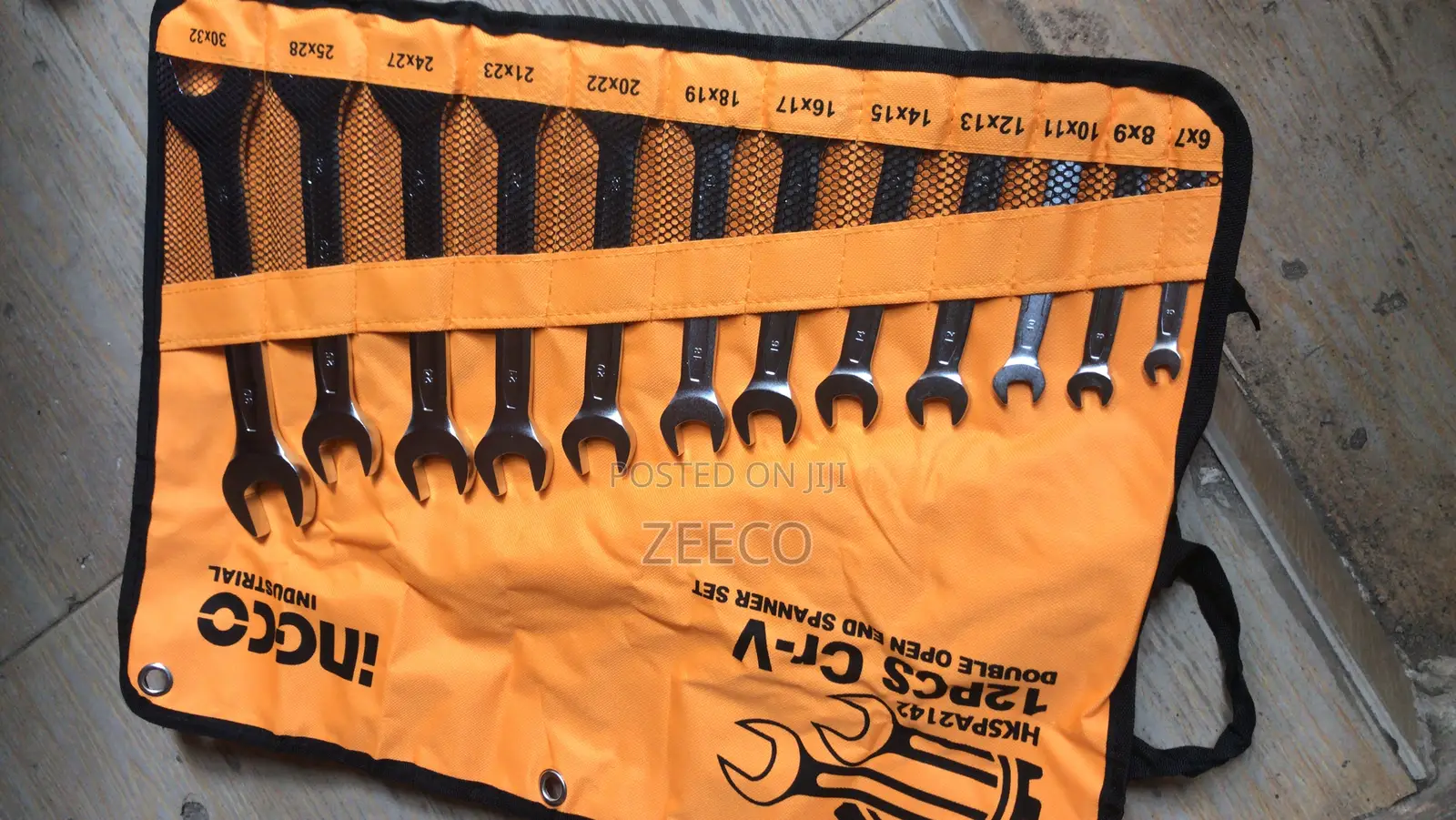 Ingco Spanner Set 12pcs