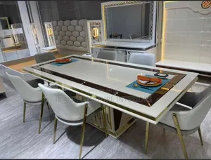 Top Quality Marble Dining Table and Chairs