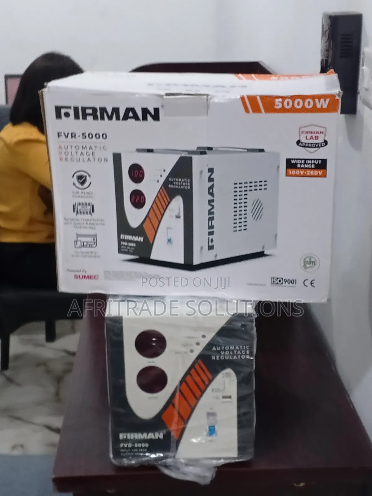 Firman Stabiliser 5kva Compatible With Generator