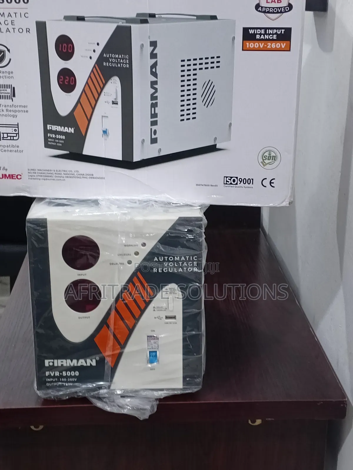 Firman Stand Stabiliser 5kva Single Phase