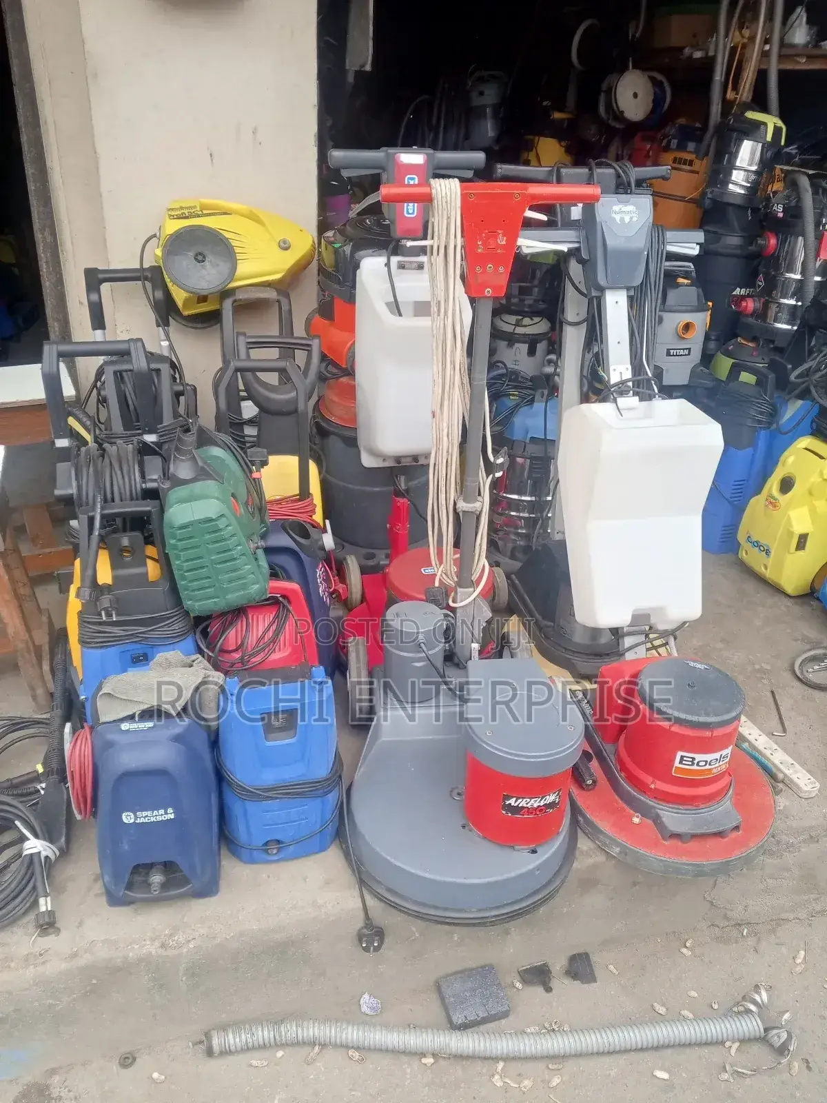 Rug and Tiles Scrubber Scrubbing Machine
