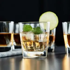 Square Shaped Whiskey Glass