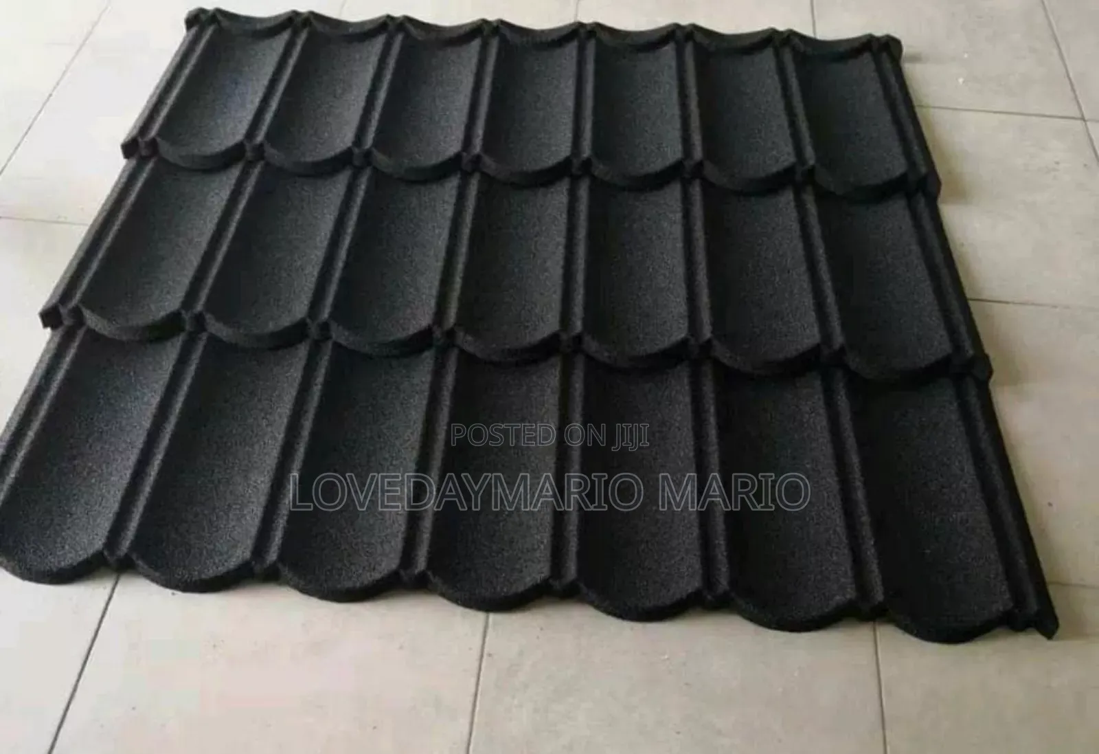Bond Stone Tiles Roofing Black