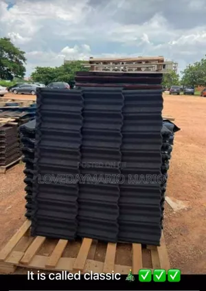 Bond Stone Tiles Roofing Black