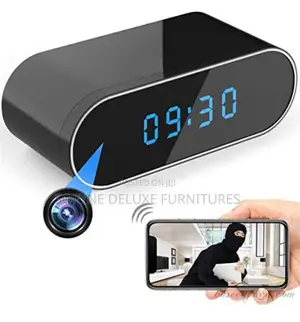 Photo - Hidden Wifi Digital Clock Camera