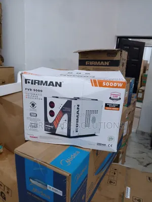 5000watts Firman Floor Auto-Volt Regulator-Stable Source