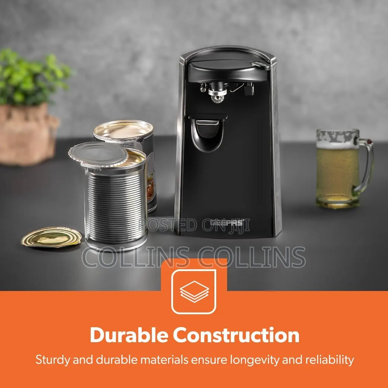Geepas 3 in 1 Can Opener