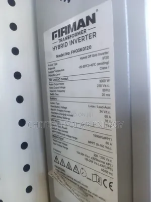 Fireman 3.5kva Inverter Highbridge
