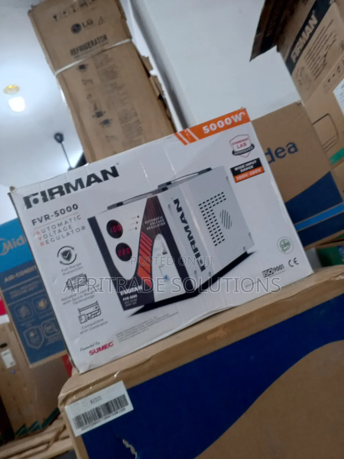 5000watts Firman Floor Auto-Volt Regulator- Shield