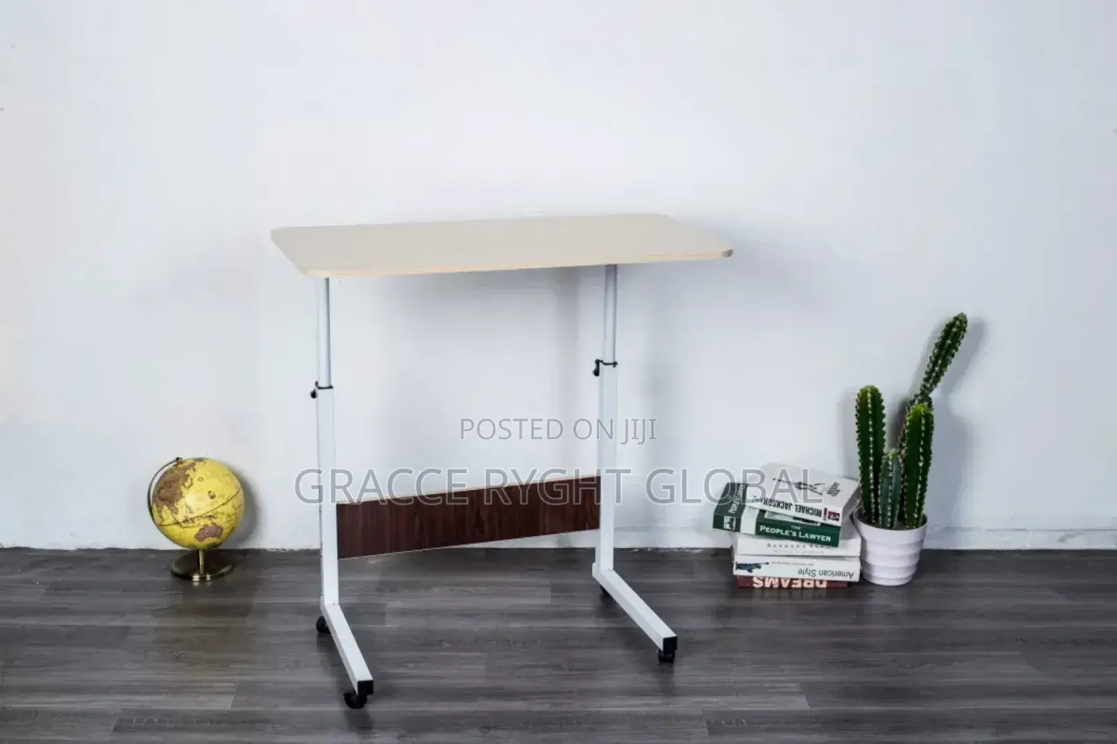Adjustable Laptop Table With Wheels