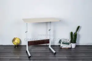 Adjustable Laptop Table With Wheels