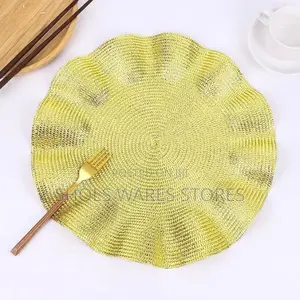 High Grade Quality Gold Table Mat