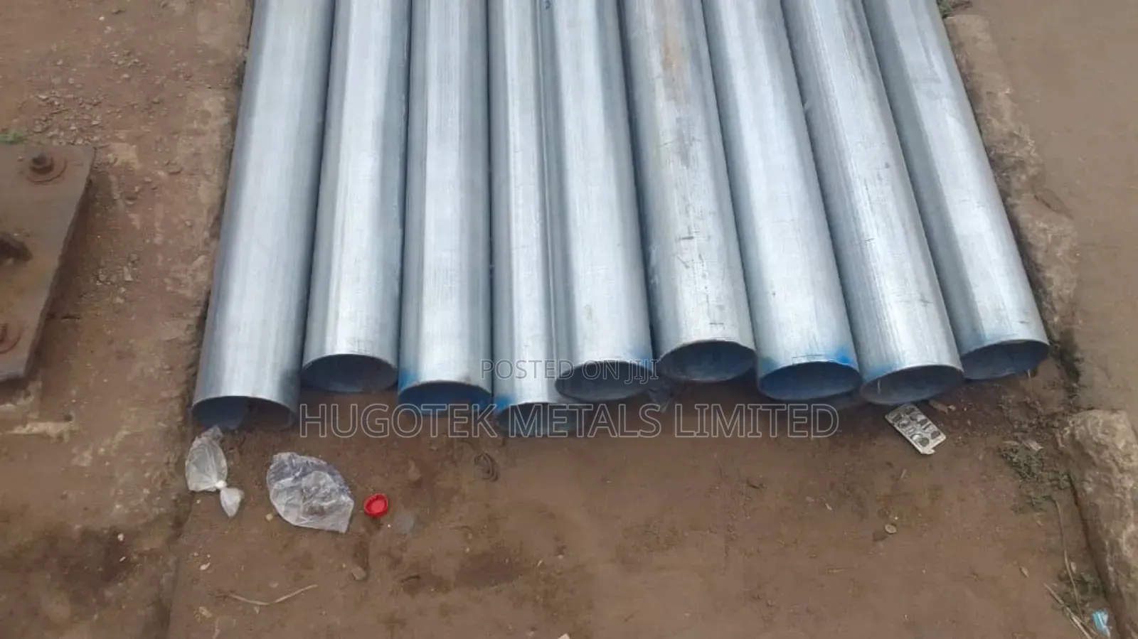 5 Inches Galvanized Round Pipe (2mm, 3mm, 4mm)